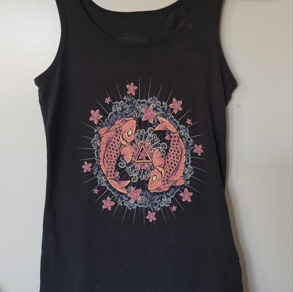 Black Graphic Tank